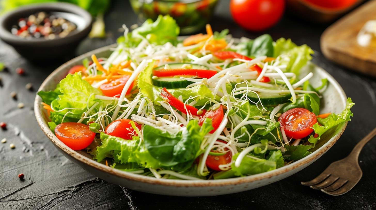 Healthy Sprouts Salad Recipe in Hindi