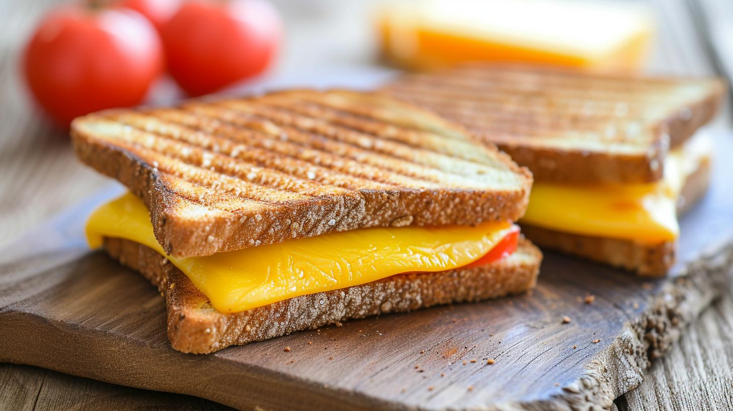 Easy Veg Cheese Sandwich Grilled Recipe