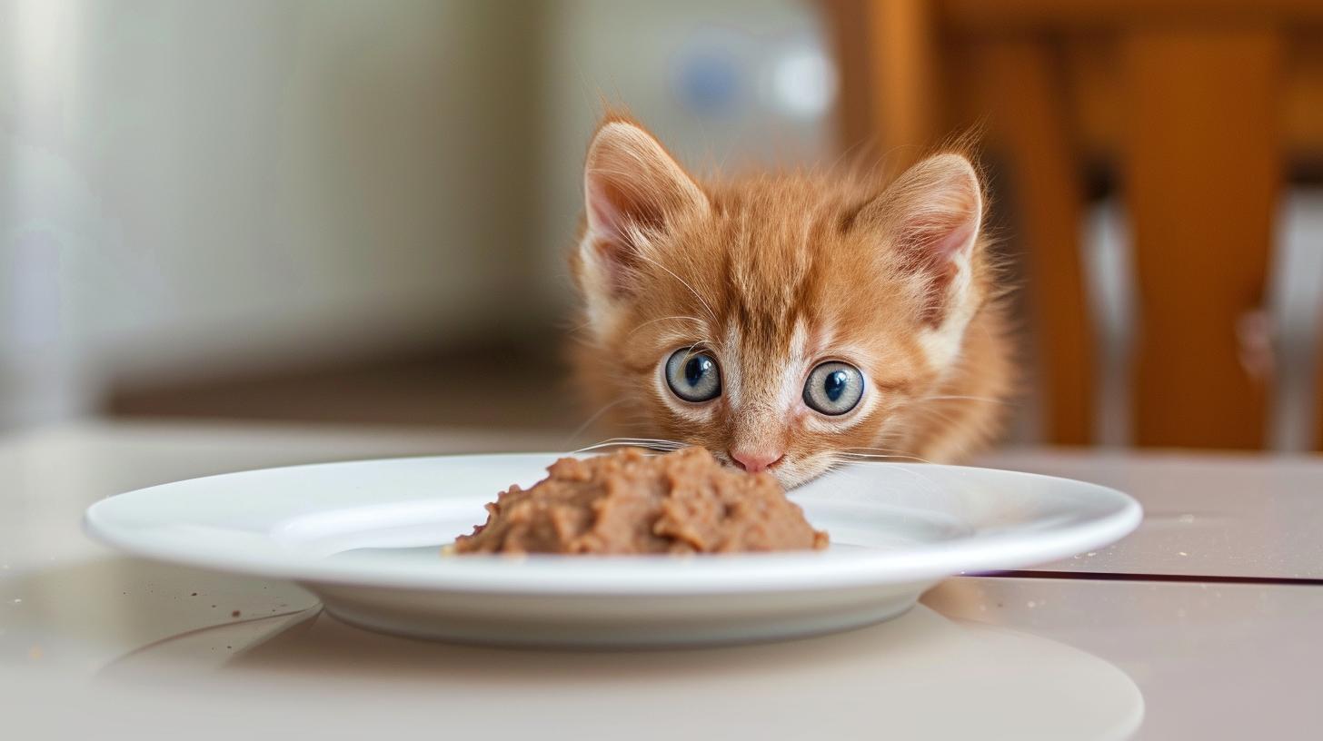 Specialized Wet Cat Food for Healthy Kittens