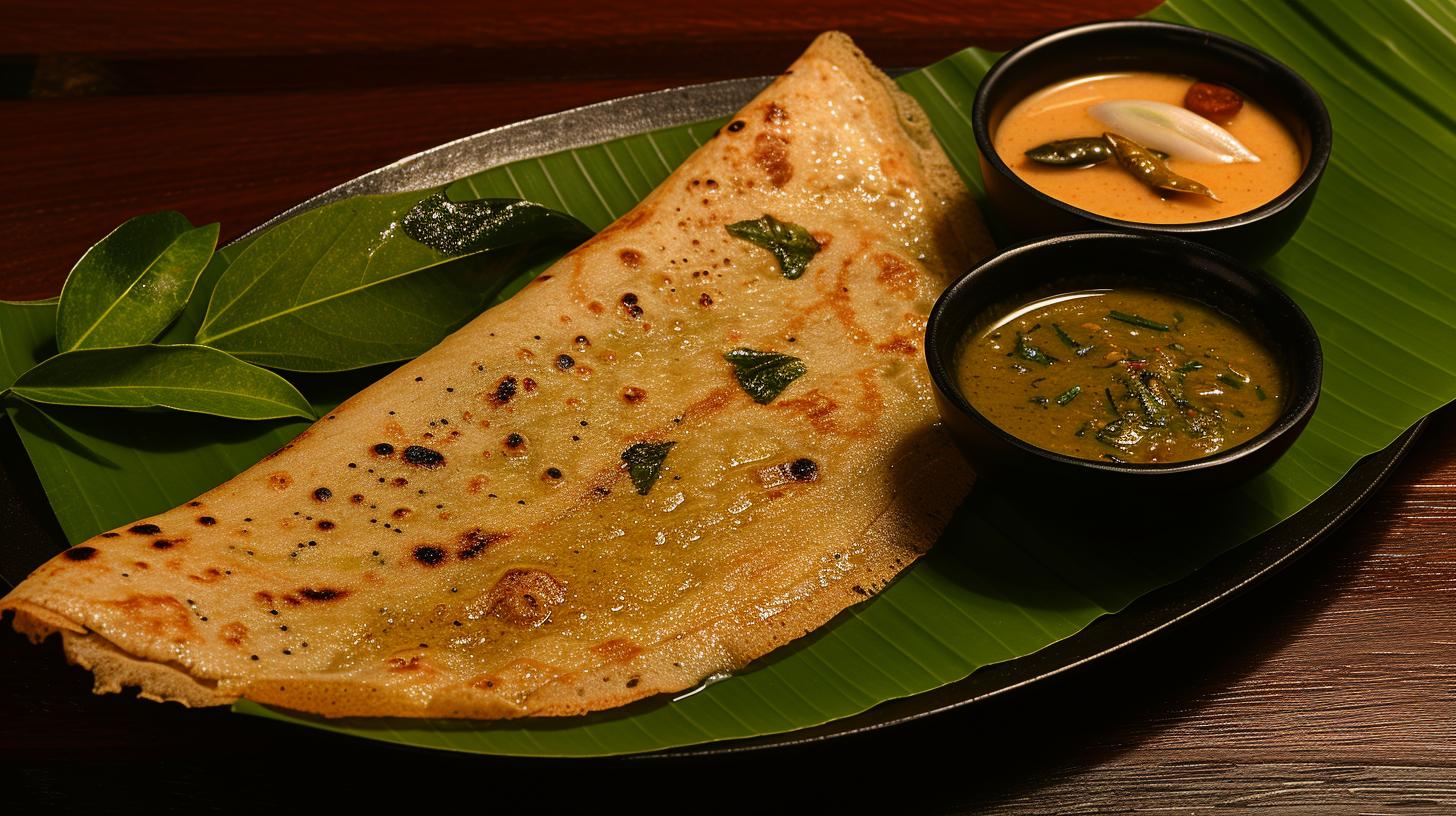 Tamil Style Wheat Dosa Recipe - Perfect for breakfast
