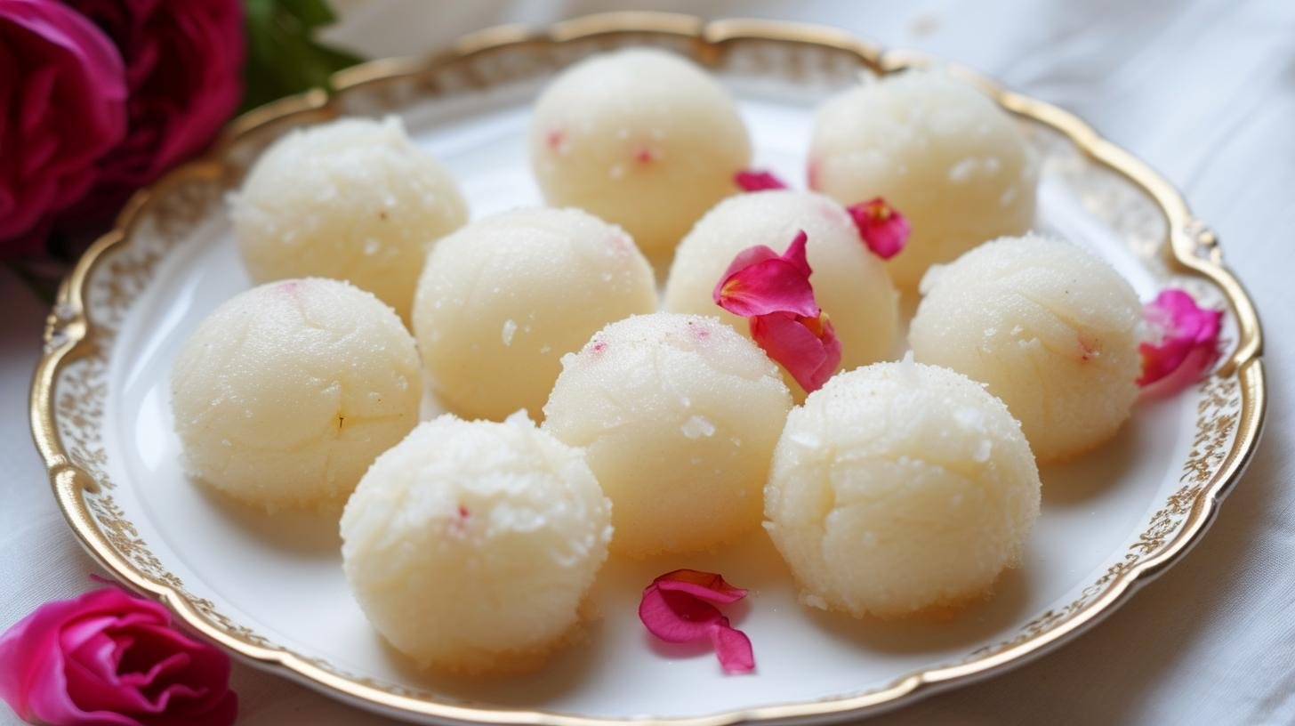 Step-by-step White Rasgulla Recipe in Hindi