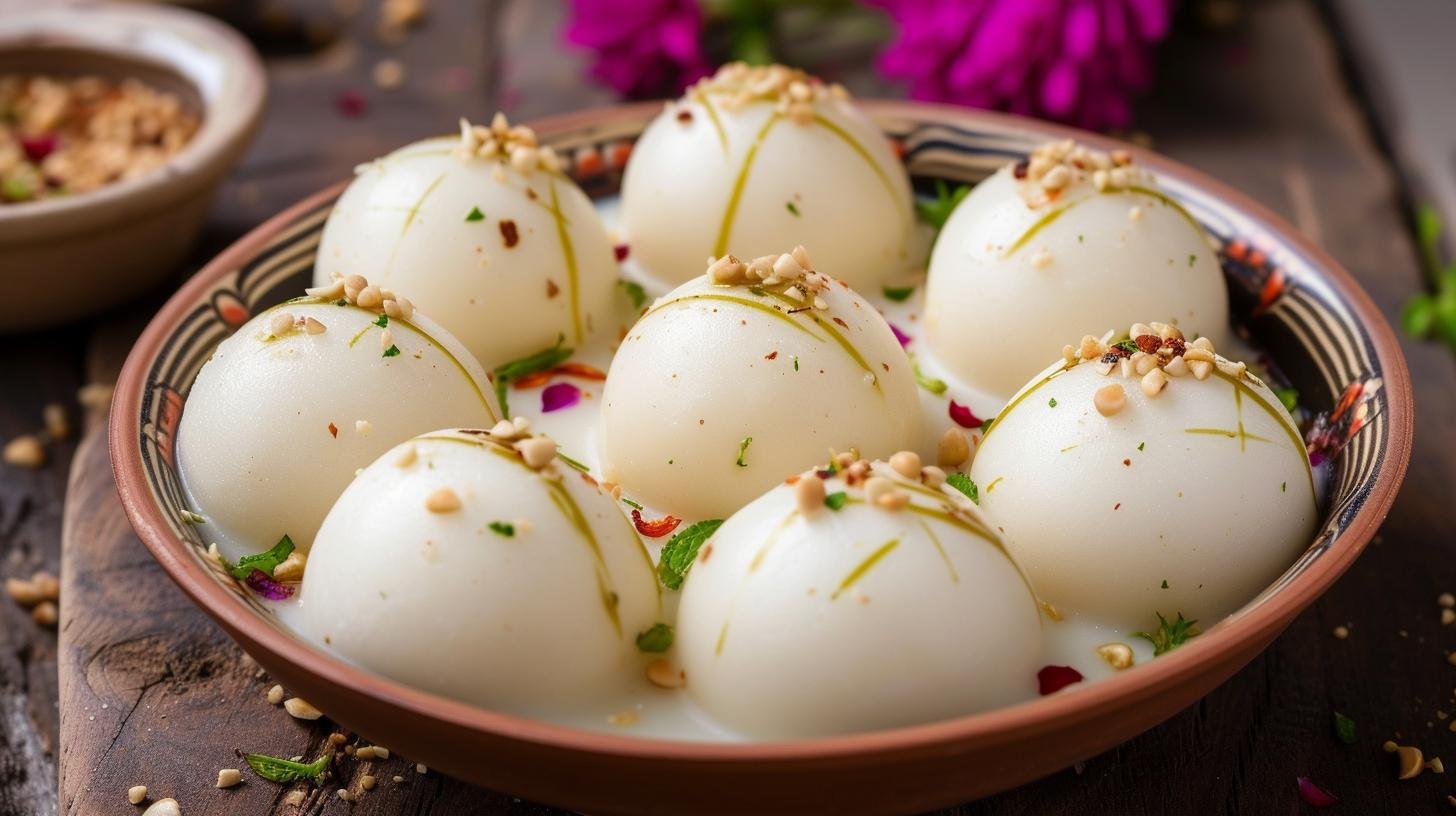 Easy-to-make White Rasgulla Recipe in Hindi